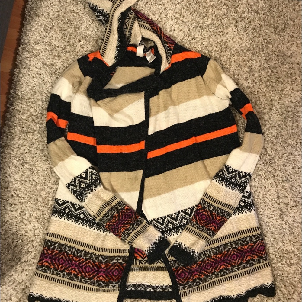 Hooded Cardigan