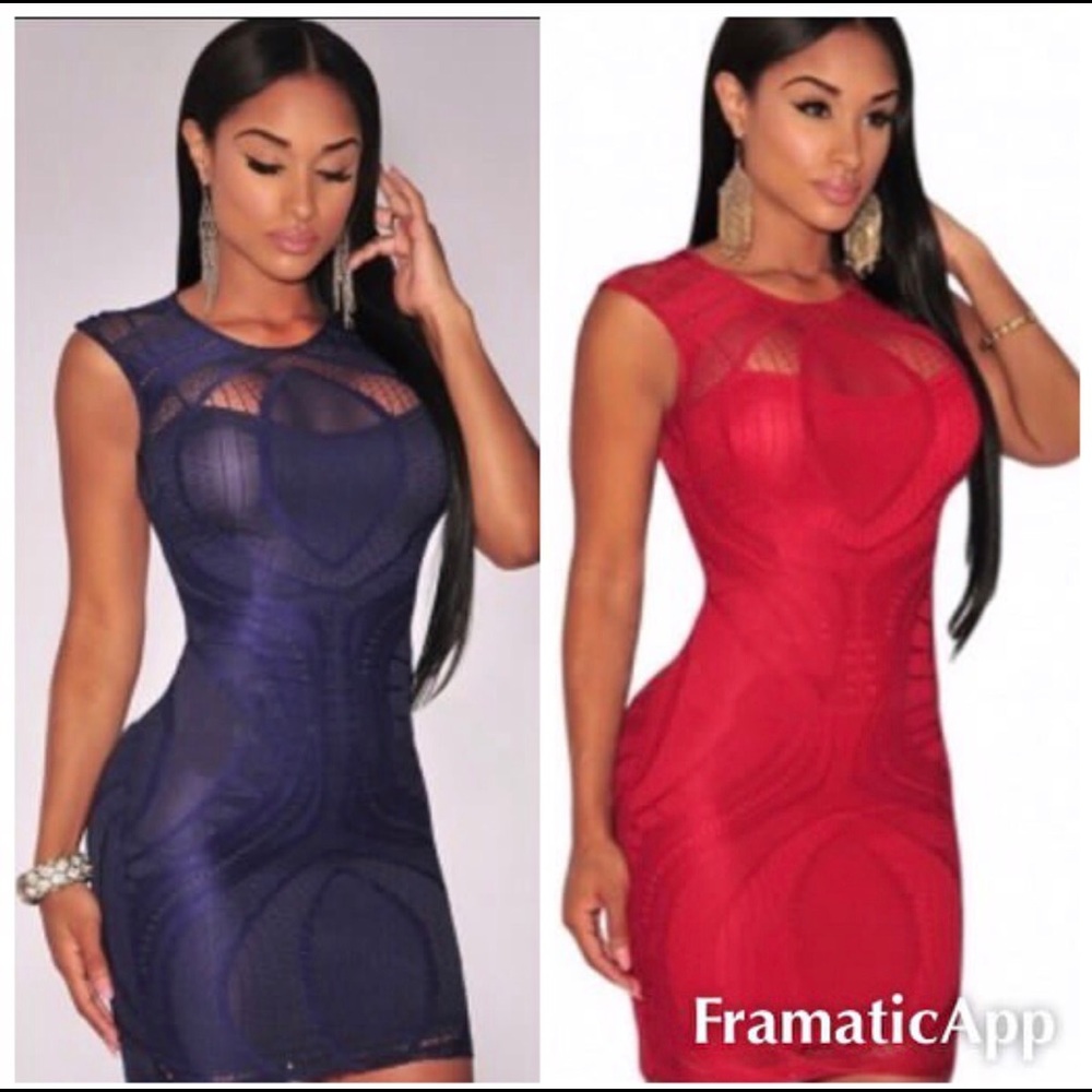 Ladies body on dress