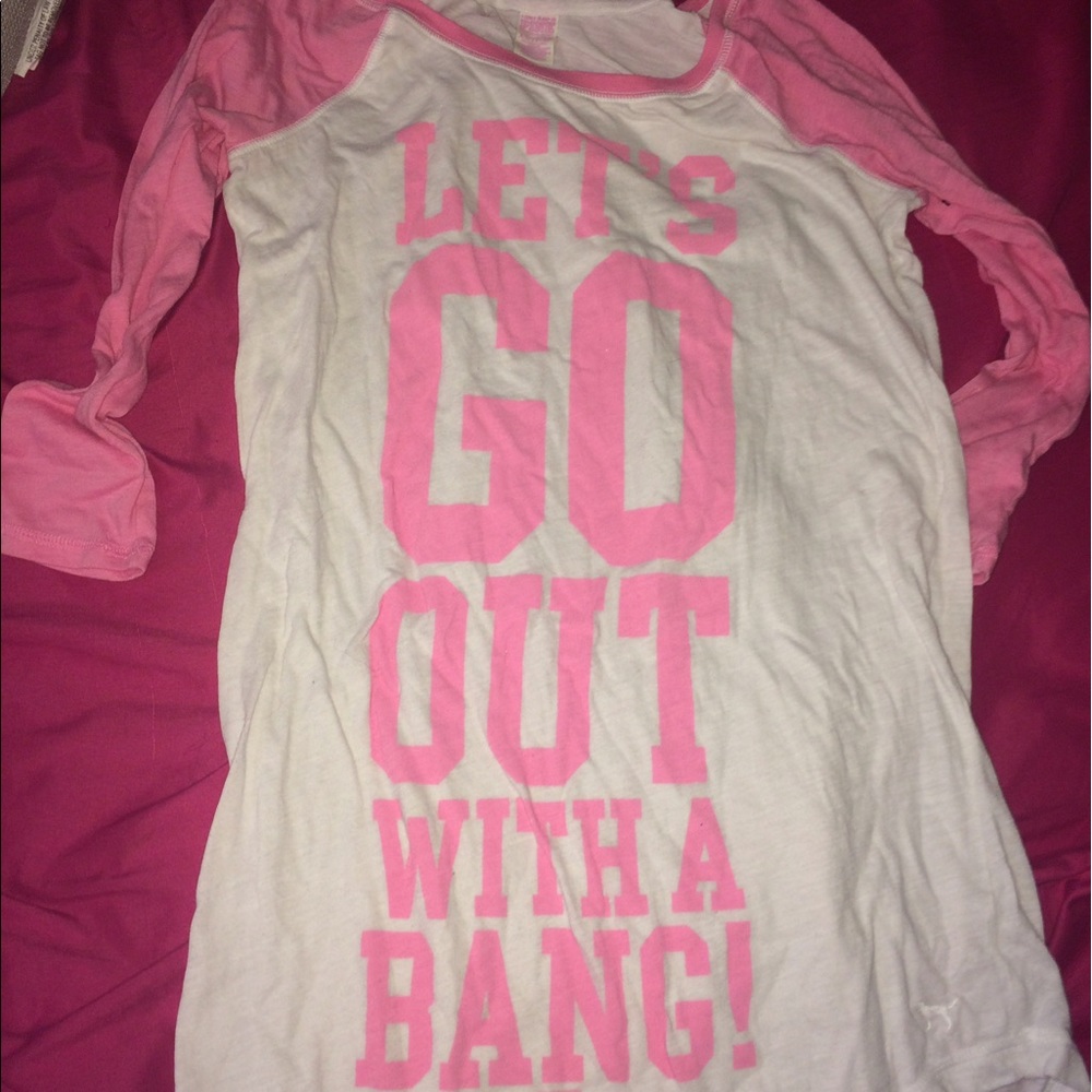 vs pink nightgown