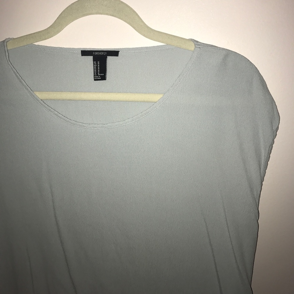 Light blue Forever 21 top
