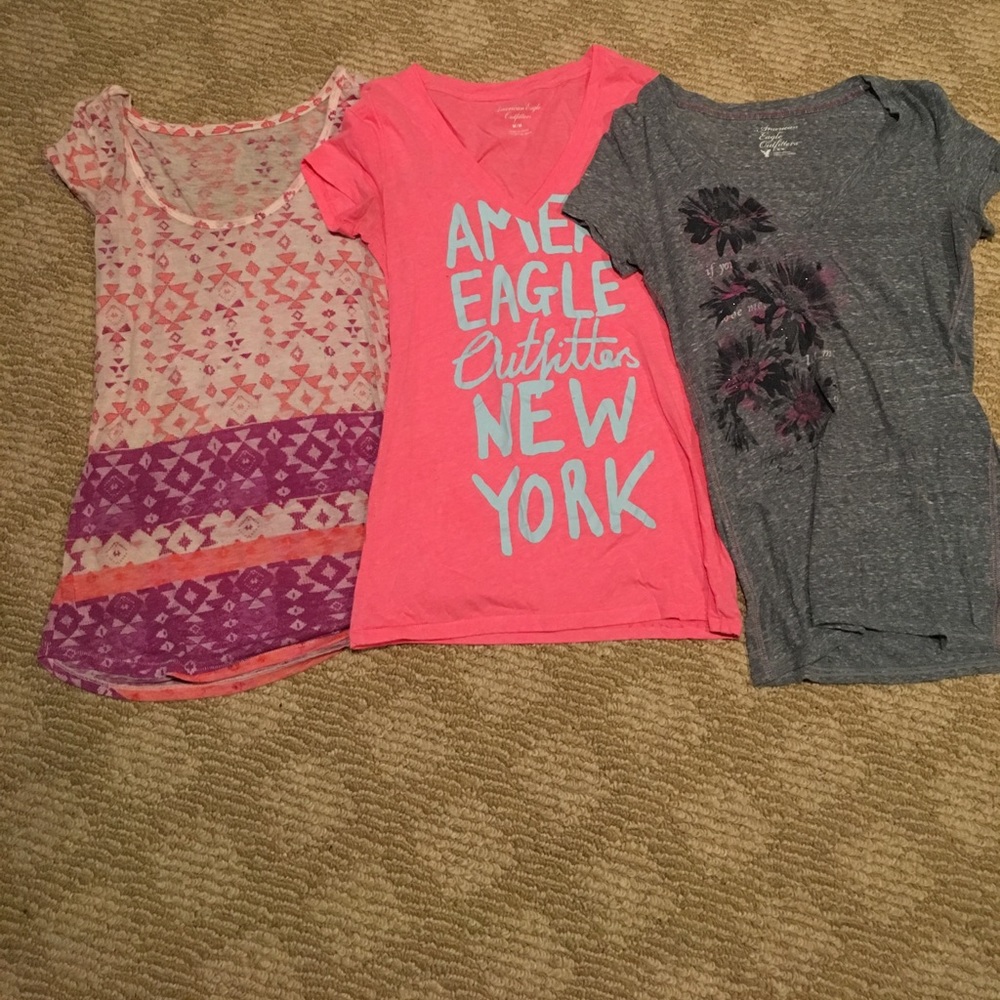 American Eagle Short Sleeve Shirts