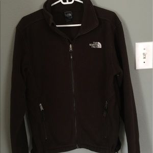 brown north face