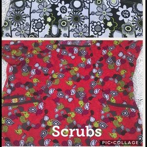 Wonderwink 4 Stretch lot. 2 SCRUB SHIRTS SIZE 2x
