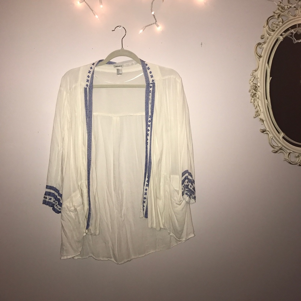 Embroidered Kimono