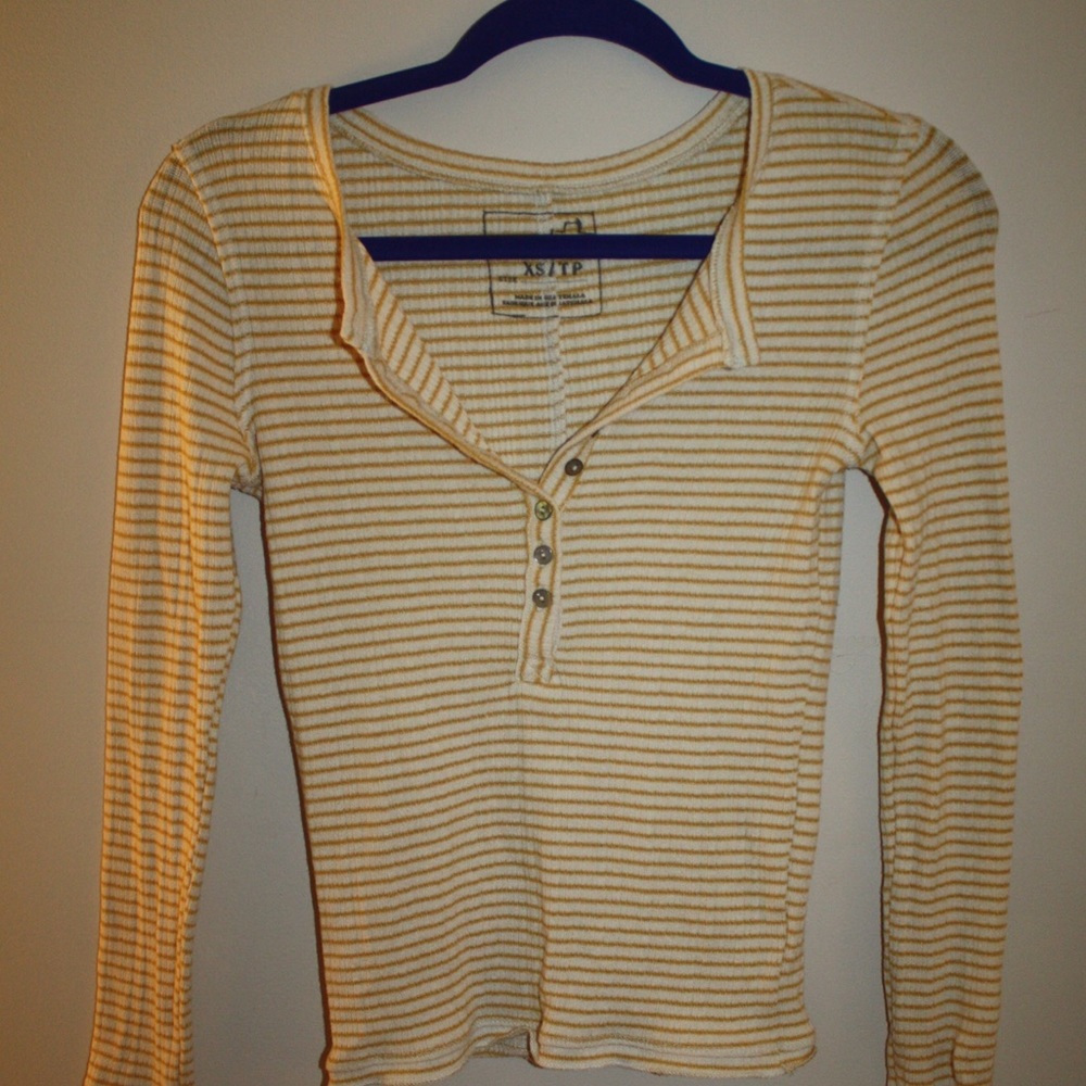 FREE PEOPLE LONG SLEEVE TOP