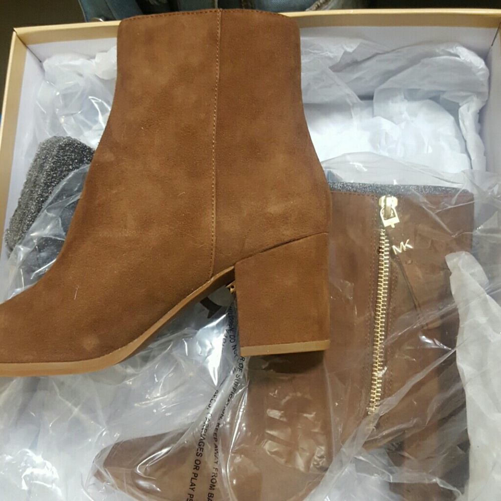 Michael Kors Suede Booties