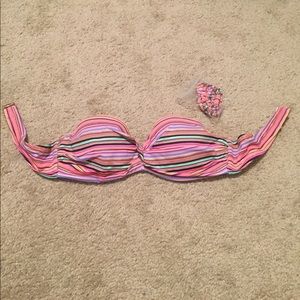 Victoria's Secret Striped Bikini Bandeau