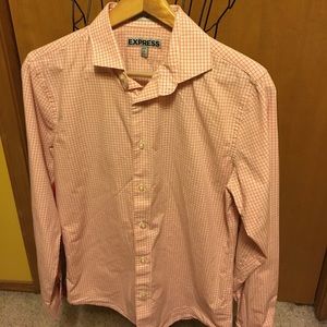 Express buttoned down long sleeves men's shirt