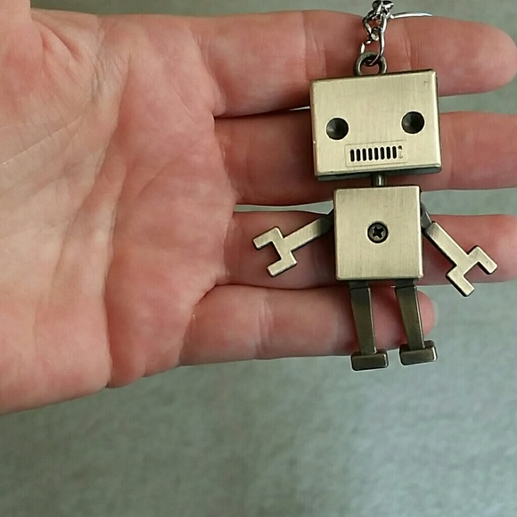 Adorable robot Keychain new - Picture 2 of 2