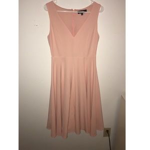Lulu's peach V neck dress, BRAND NEW without tag