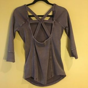 Free People Tight Purple Tee (SOLD)