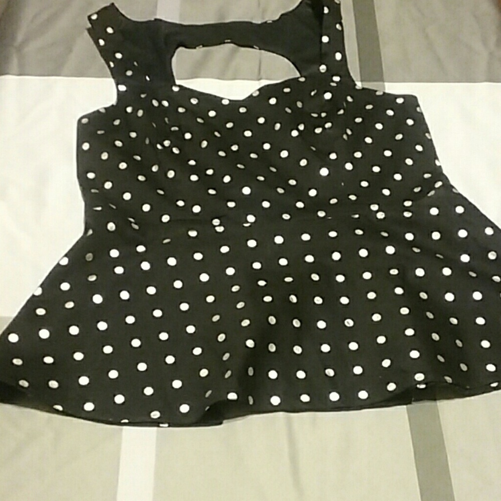 Torrid, Peplum Top, size 2