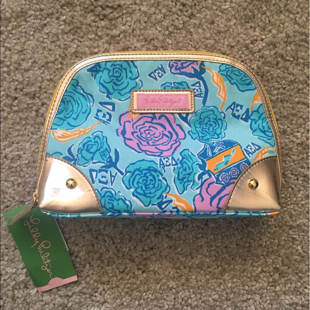 Lily Pulitzer make up bag