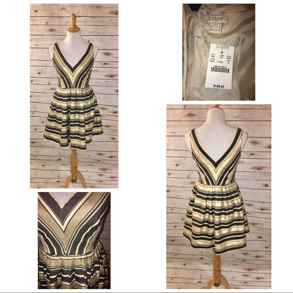 NWT J. Crew Dress Sz 2