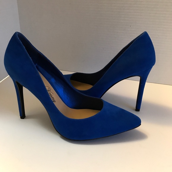 Penny Loves Kenny Shoes - New! Penny Loves Kenny Blue Pointy toe heels