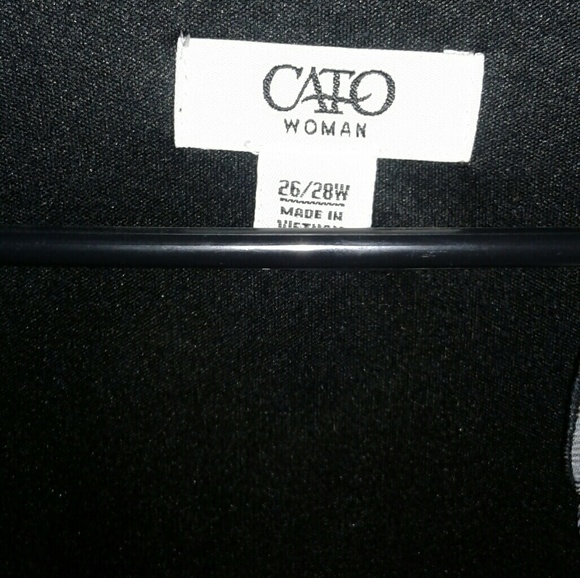 Black and white dress shirt - Picture 2 of 4