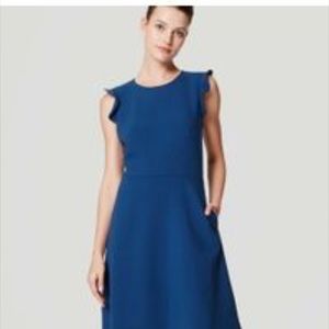 Ruffle sleeve Loft Dress.