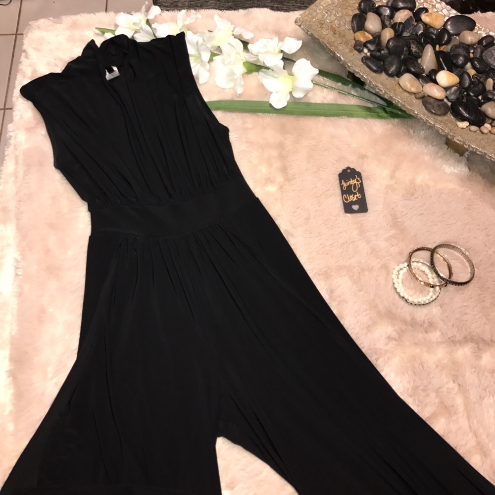 Super sexy jumpsuit with slits in legs.