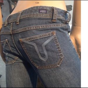 VIGOSS STUDIO "THE RITZ" JEANS 26 1/2 (395)