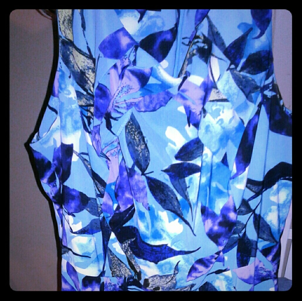 Floral print dress