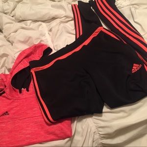 pink adidas climacool outfit