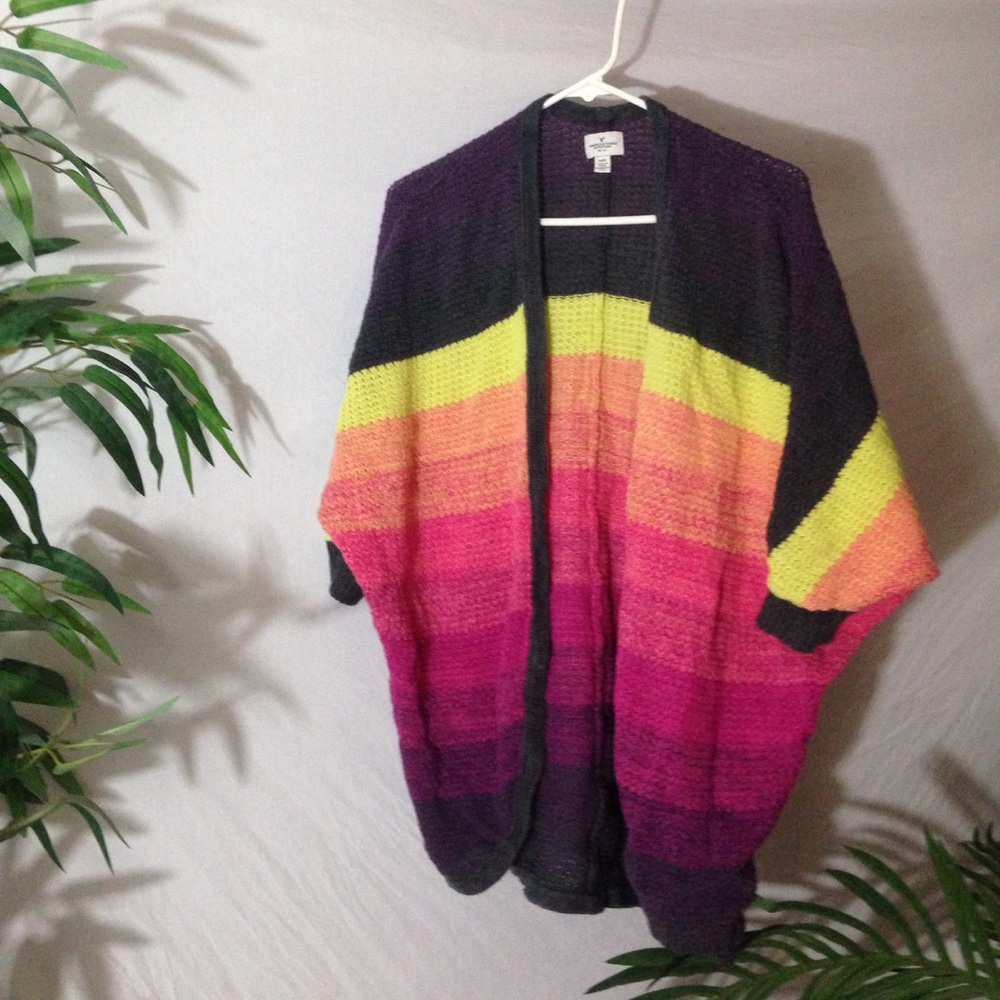 Colourful Knit Cardigan
