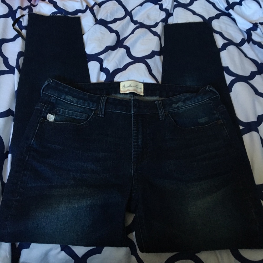 Brand new jeans w/ankle lace up