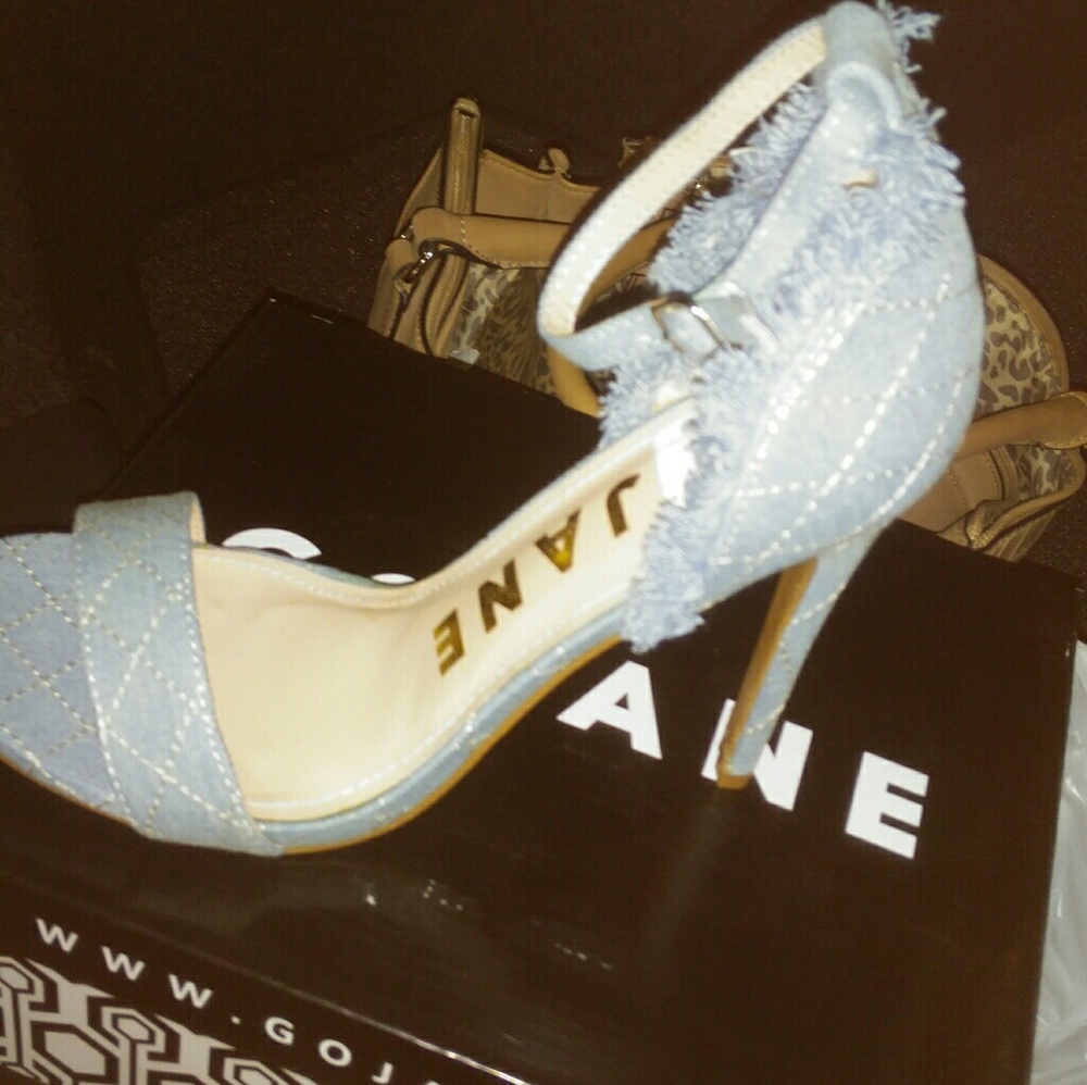 Ladies  jeans heels