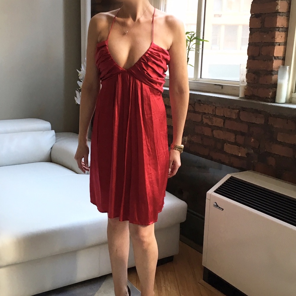 Narcisa Lang Sexy Red Dress