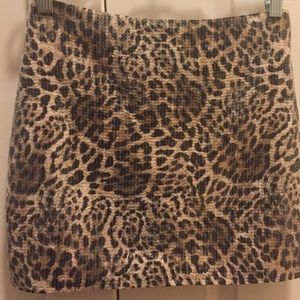 Cheetah Mini Skirt