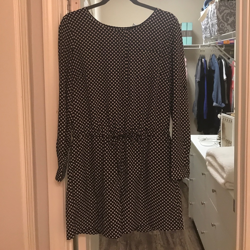Ann Taylor loft black and white romper