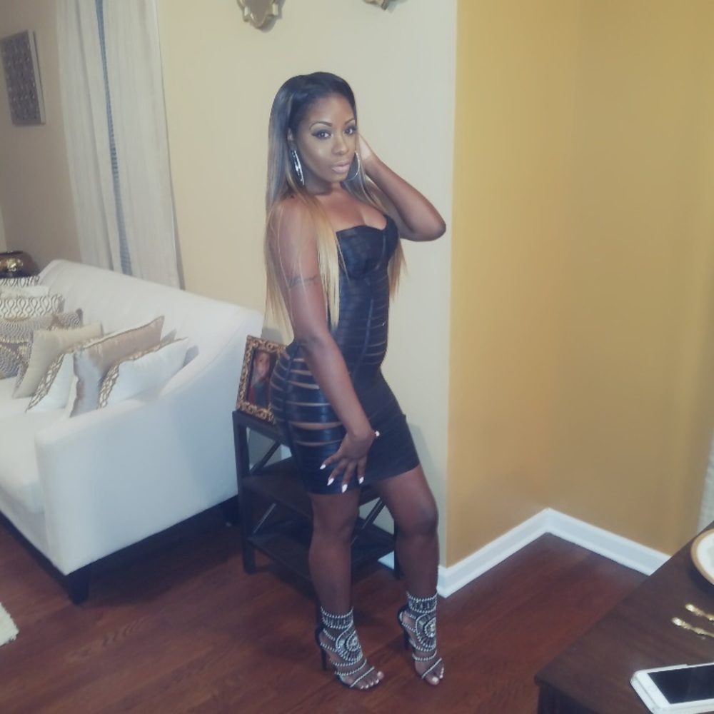 Sexy Black Bandage Dress