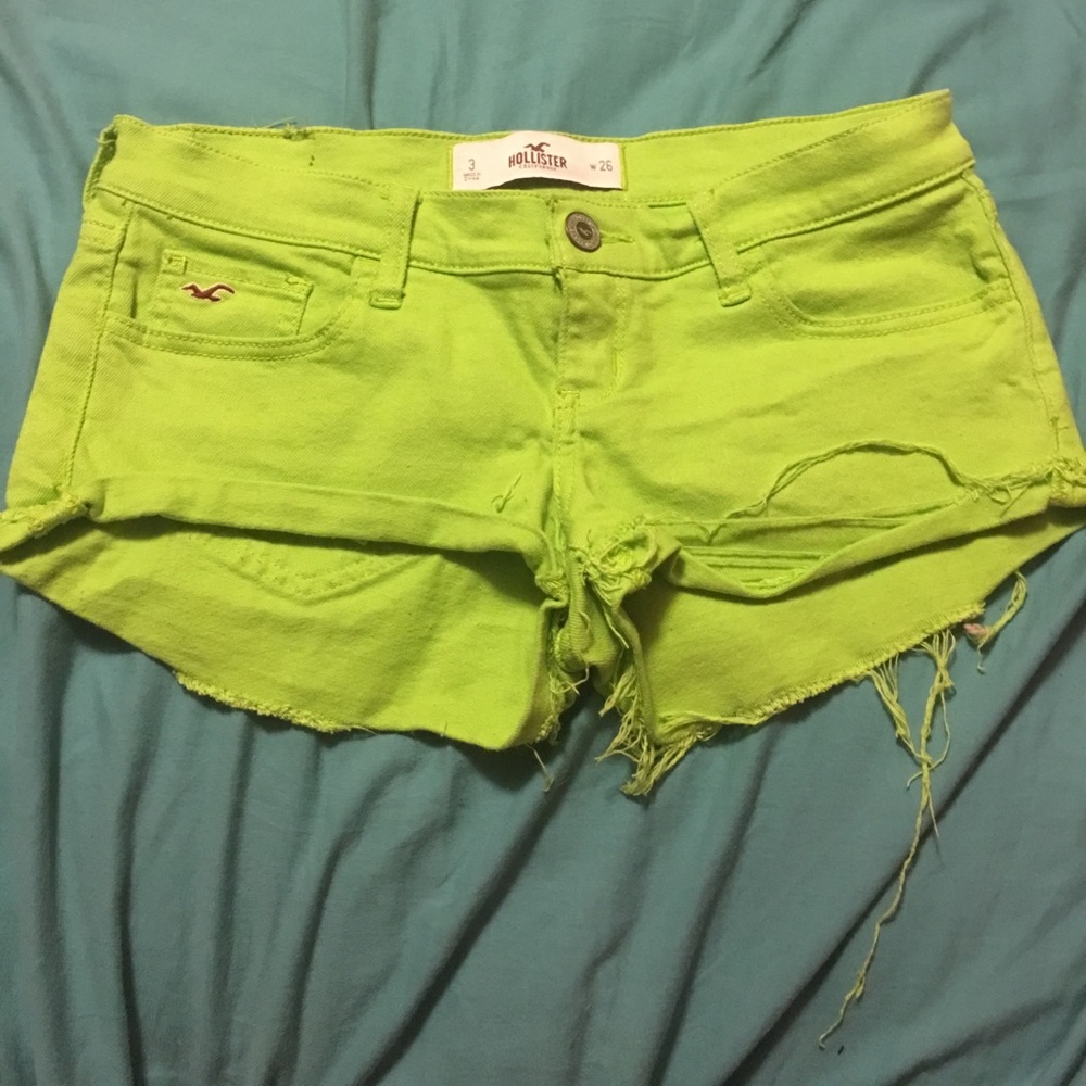 Lime Green Shorts