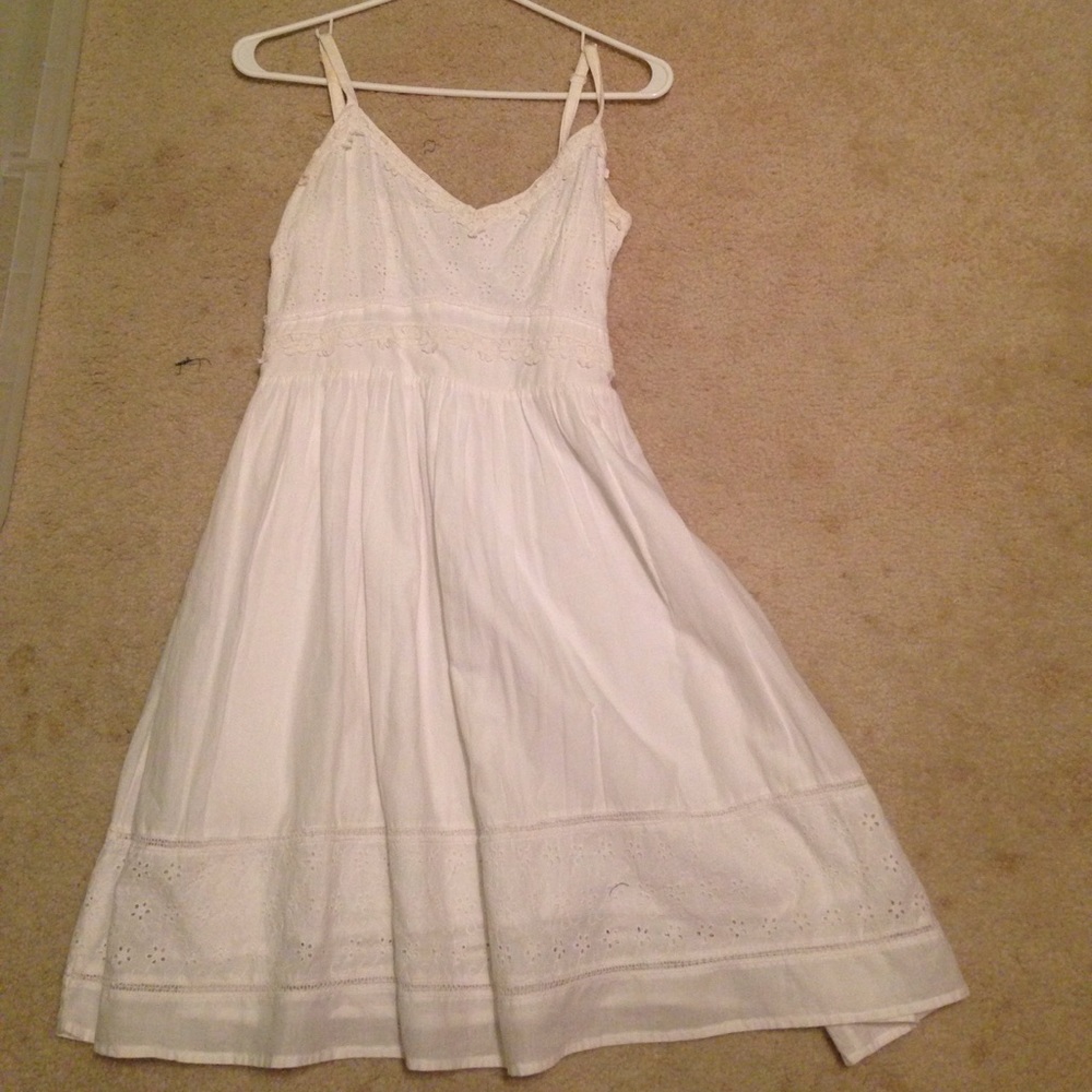 Beautiful spring white dress