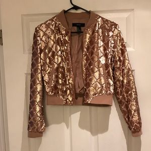 Sequin jacket