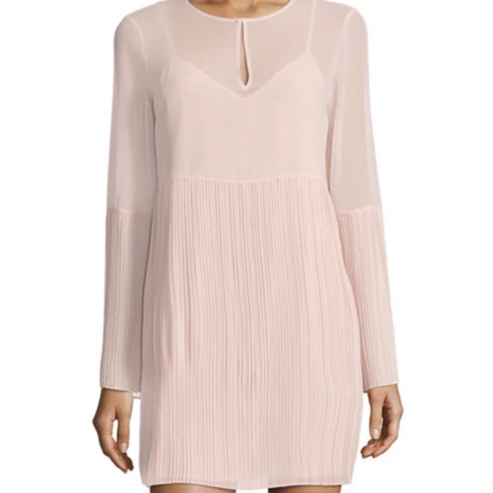 BCBG gorgeous blush dress!
