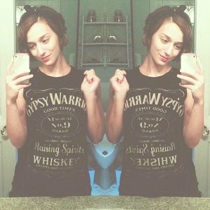 Whiskey inspired Muscle Tee