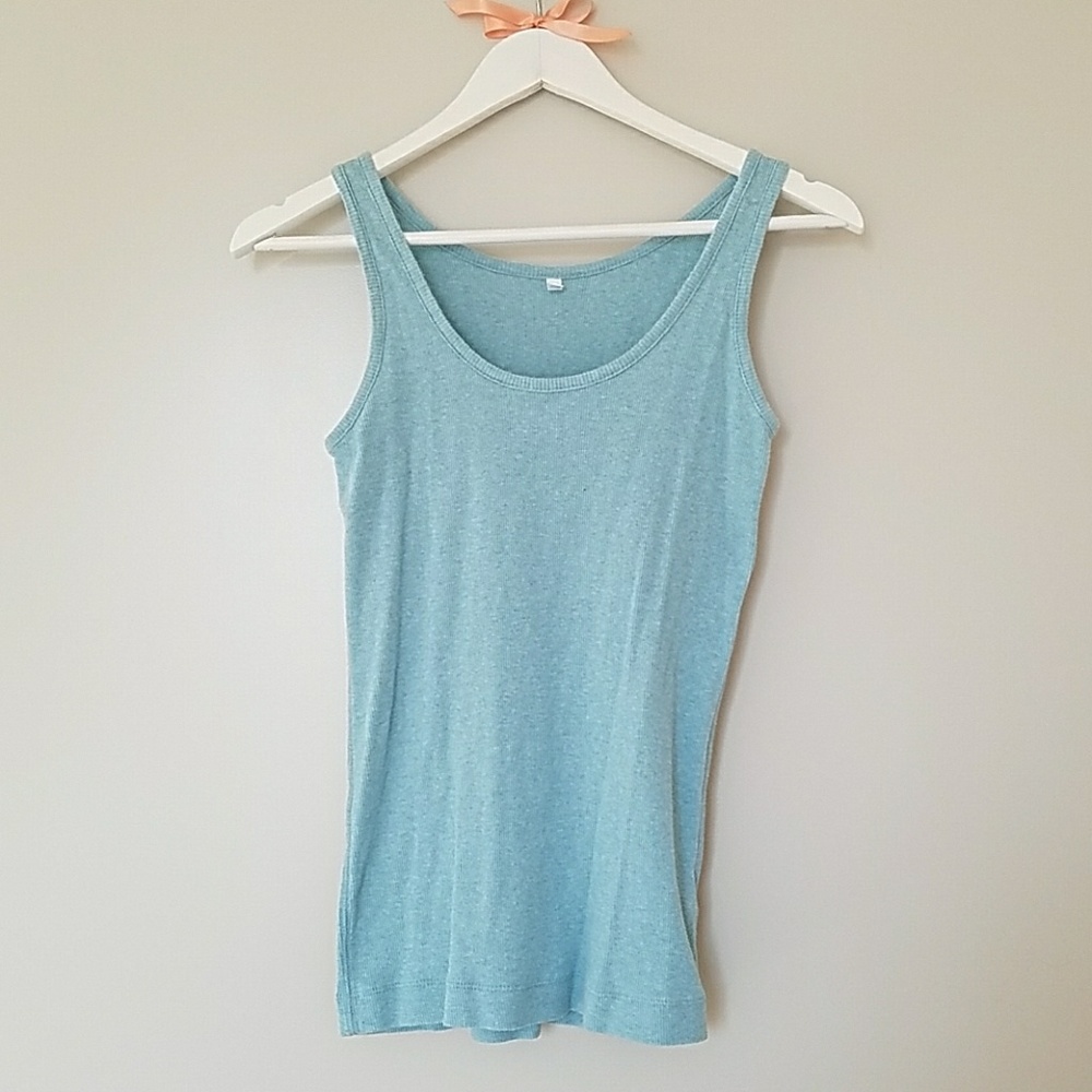 Sky blue tank top
