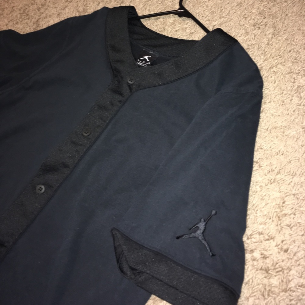Jordan Baseball Button Up
