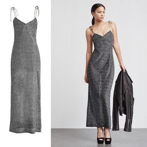 Reformation daiquiri dress in sparkles size small