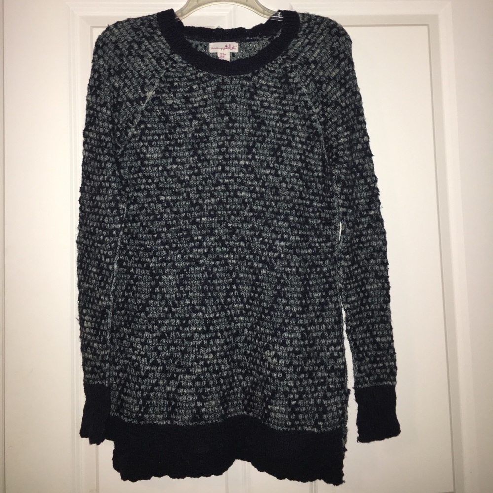 Navy blue sweater