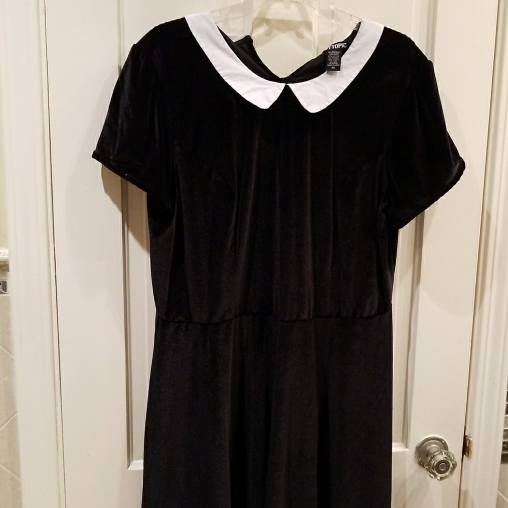 Velvet Wednesday Addams Collared Dress 3X