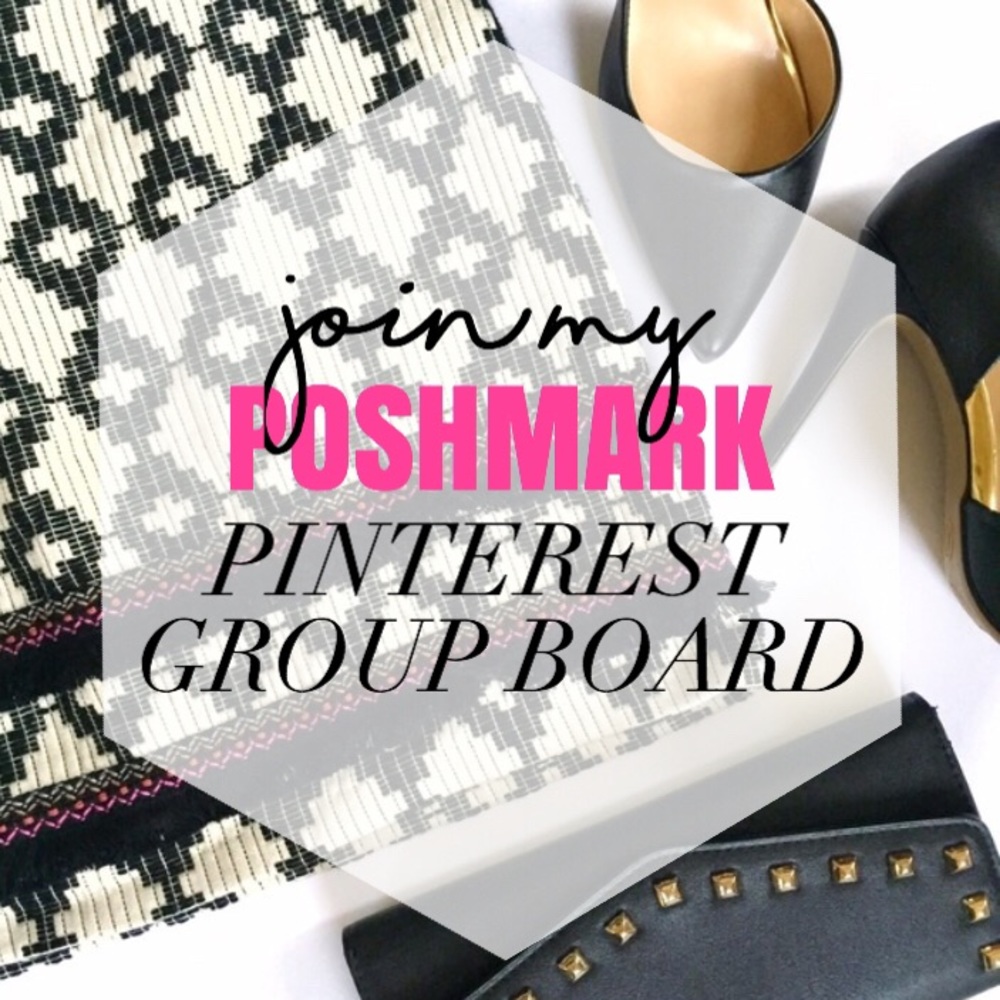 Help me share the Poshmark love on Pinterest!