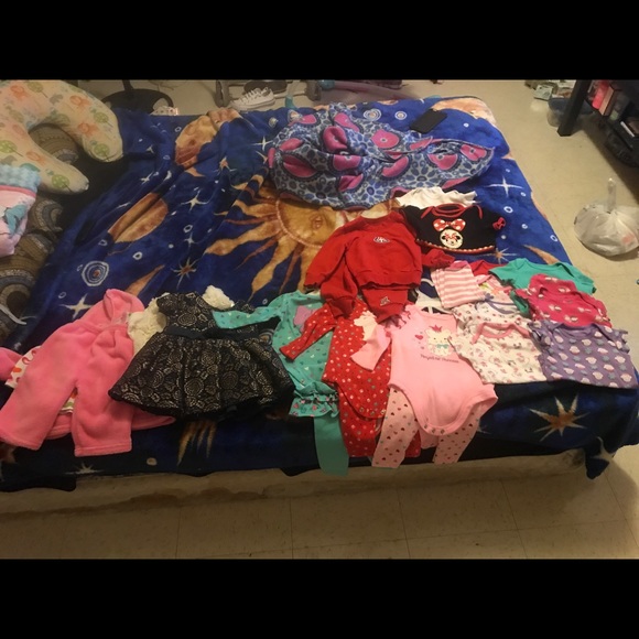 Baby girl clothes sizes newborn to 12 months