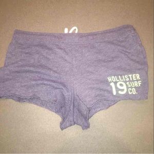 Hollister grey shorts size large
