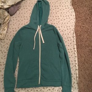 Turquoise Hoodie