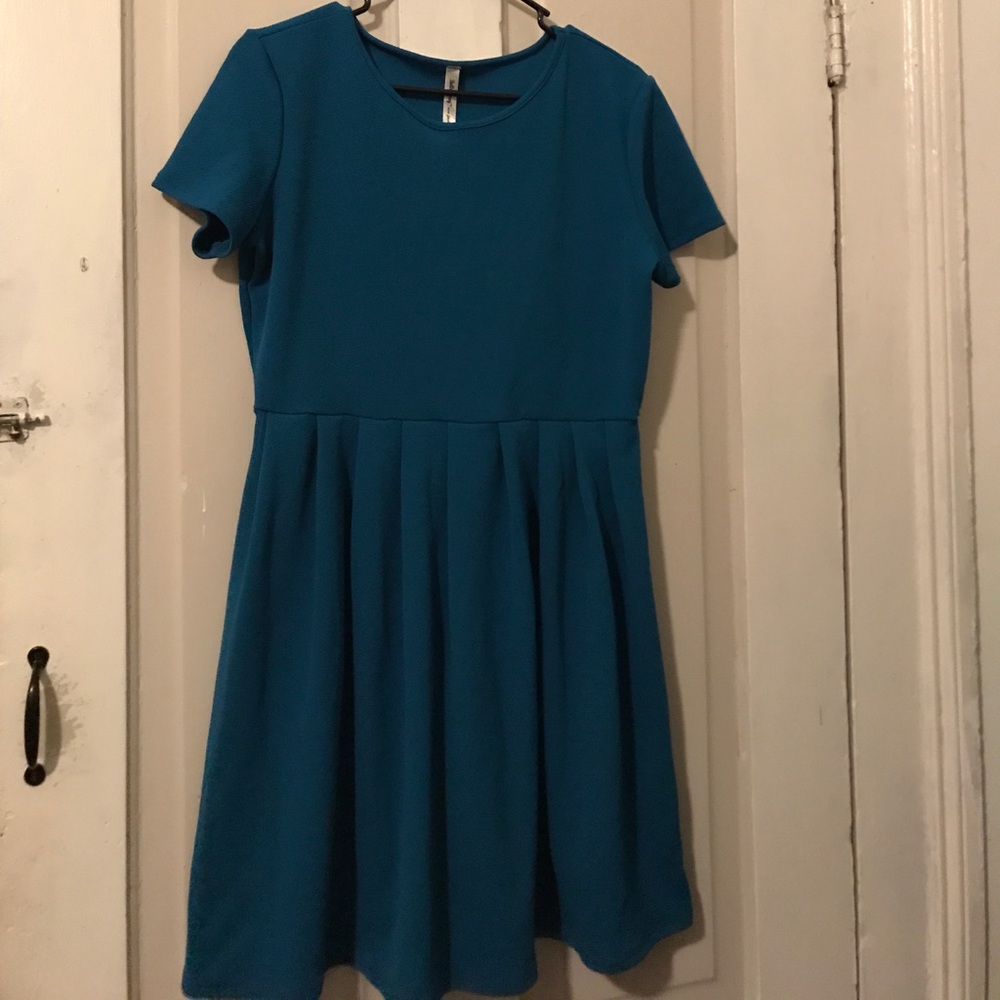 Teal Bellaberry dress
