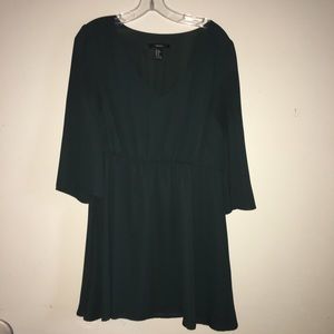Dark green dress