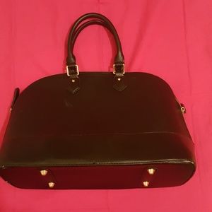 Large black purse