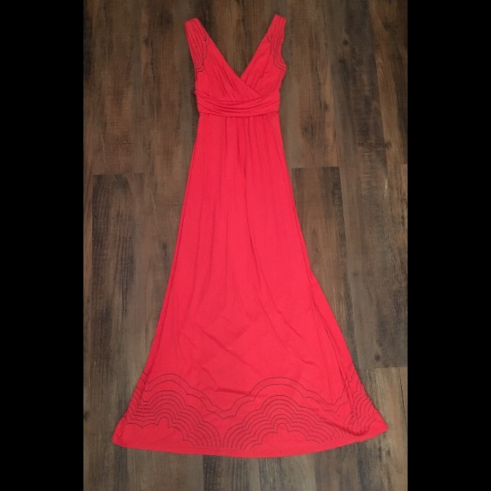 Boden Red Maxi Dress